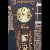 ساعت ایستاده تمییز