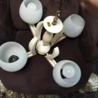 لوستر 4 شاخه|لوستر و چراغ آویز|کیش, |دیوار