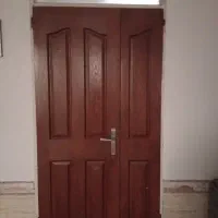 درب  ورودی چوبی