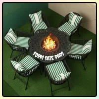 میزو صندلی /صندلی باغی کارینا ثرمه بافت