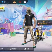 اکانت فری فایر  فقط تاق ه با بالاتر.