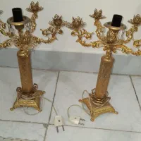 آینه و شمعدان|کلکسیون اشیاء عتیقه|قدس, شهر‌قدس|دیوار