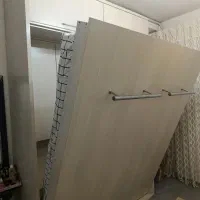 تخت تاشو دونفره|تخت و سرویس خواب|مشکیندشت, |دیوار