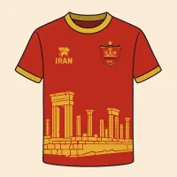 لباس و لوگو پرسپولیس (چاب لباس با خودتون)