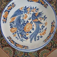 ظرف آنتیک(قدح و قاب ژاپنی اصل)