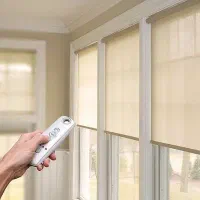 پرده برقی هوشمند وارداتی aok dooya قیمت استثنایی