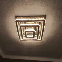 لوستر الماس.کهکشانی سقفی مربع۴۸۴۵. AC light|لوستر و چراغ آویز|تهران, سنگلج (شاپور)|دیوار