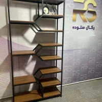 شلف قفسه کتابخانه طبقاتی (( ستوده ))|کتابخانه، شلف، قفسه‌های دیواری|کرج, پیشاهنگی|دیوار