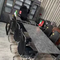 صندلی اداری میزاداری پایه فلزی آهنی کارمندی
