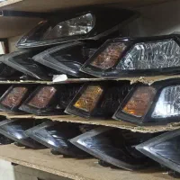 چراغ جلو کوییک .ساینا.با لامپ وموتور دار