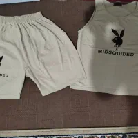 تاپ شلوارک و لباس باشگاهی