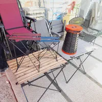 میز صندلی مسافرتی تاشو