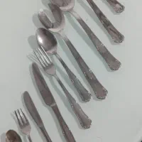 قاشق و چنگال در حد نو