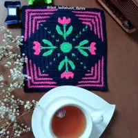 دستگیره ( طرح گل لاله)|سفره، حوله، دستمال آشپزخانه|تهران, میدان ولیعصر|دیوار