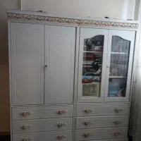کمدچوبی دوتیکه سفارشی ساز