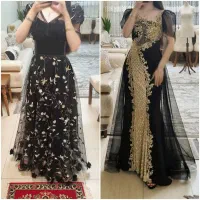 دو لباس مجلسی/برند وارداتی jamak و مزونی/باکس دوزی