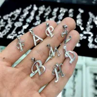 پلاک حروف نقره ایتالیایی