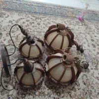 لوستر چوبی