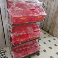 استند و قفسه شاخکدار ایستاده میوه فروشگاهی