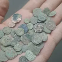 ۲۷۰عدد سکه تمیز نشده
