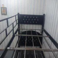 تخت دونفره فلزی درحدنو|تخت و سرویس خواب|اهواز, معین زاده|دیوار