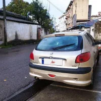 پژو 206 رنگ بژ،مدل 83|خودرو سواری و وانت|چالوس, |دیوار