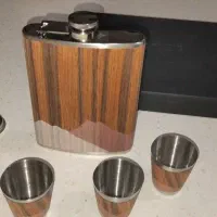 بطری جیبی بهمراه ۴ پیک