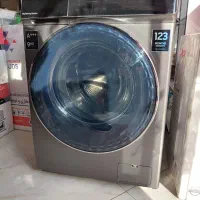 لباسشویی 9 سام نقره ای