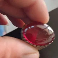 انگشتر و موبایل ساده نوکیا خوش رکاب نقره نگین اصلی|جواهرات|هندیجان, |دیوار