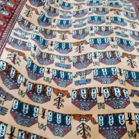 چهارتخته قالیچه ۱۳۵/۲۱۰|فرش|آق قلا, |دیوار