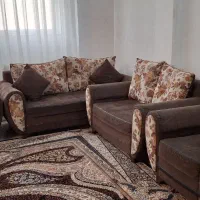 مبل هفت نفره سالم|مبلمان خانگی و میز عسلی|قم, سراجه (۱۵ خرداد)|دیوار