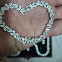 ست نقره زنانه نو و سالم|جواهرات|اصفهان, مفتح|دیوار