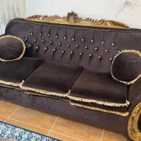 مبل ۷نفره ومیزوسط|مبلمان خانگی و میز عسلی|لاهیجان, کوی خزر|دیوار