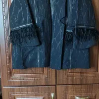 کت مشکی فری سایز