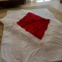 لحاف وتشک مخمل نو با ملافه گلدوزی