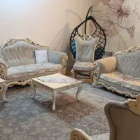 ست میز تلویزیون و مبل نه نفره