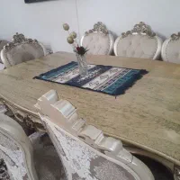 میزغذاخوری سلطنتی هشت نفری|میز و صندلی غذاخوری|صفادشت, |دیوار