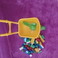 اسباب بازی خانه سازی و فرغون در حد نو