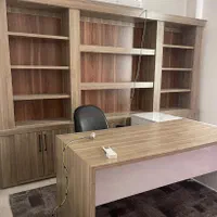 کتابخانه و میز ۳ کشو