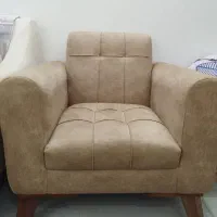 مبل تک نفره در حد نو