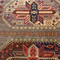 دو عدد فرش ۶ متری طرح سنتی