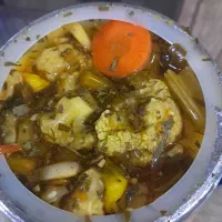 ترشی خانگی وبادمجان شکم پر