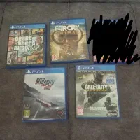 دیسک های ps4 در حد نو|کنسول، بازی ویدئویی و آنلاین|رشت, یخسازی|دیوار