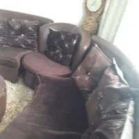 مبل ۸نفره کم جا وشیک|مبلمان خانگی و میز عسلی|رباط‌کریم, رباط‌کریم|دیوار