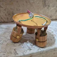 پایه لامپ سقفی با لامپ