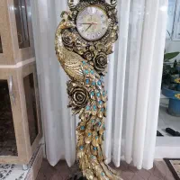 ساعت ایستاده طرح طاووس