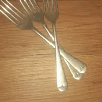 قپان و قاشق چنگال قدیمی روکشنقره