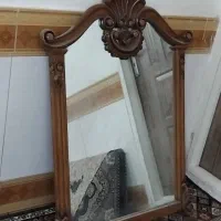 آینه  چوبی