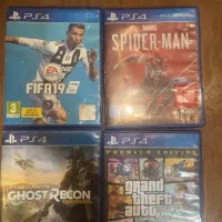 چند تا سی دی دی ps4 در حد نو