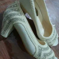 کفش عروس سایز ۳۹ نو